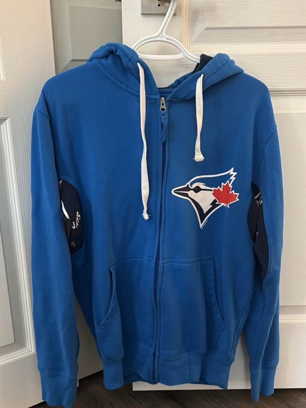 Toronto Blue Jays Men's Royal Blue Full-Zip Hoodie Size Small Men’s